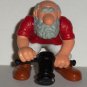 Fisher-Price Great Adventures Pirate Playset Old Man w/ Cannon Figure 1994 Loose Used