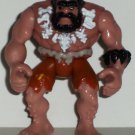 Fisher-Price Imaginext Dinosaurs Caveman Figure Brown Shorts White Necklace Mattel Loose Used
