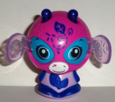 McDonald's 2012 Zoobles Archer Pink Happy Meal Toy Loose Used