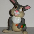 McDonald's 1988 Disney Bambi Thumper Rabbit PVC Figure Loose Used