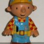 Bob The Builder PVC Figure with Magnetic Feet and Soap Bubbles Loose Used