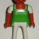 Playmobil 4310 Woman Mother with Green Shirt Figure Only Loose Used