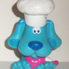 Blue's Clues Decopac Blue Chef Baker PVC Cake Topper Figure Loose Used