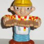 Hasbro 2000 Bob The Builder with Board Plastic Figure Loose Used