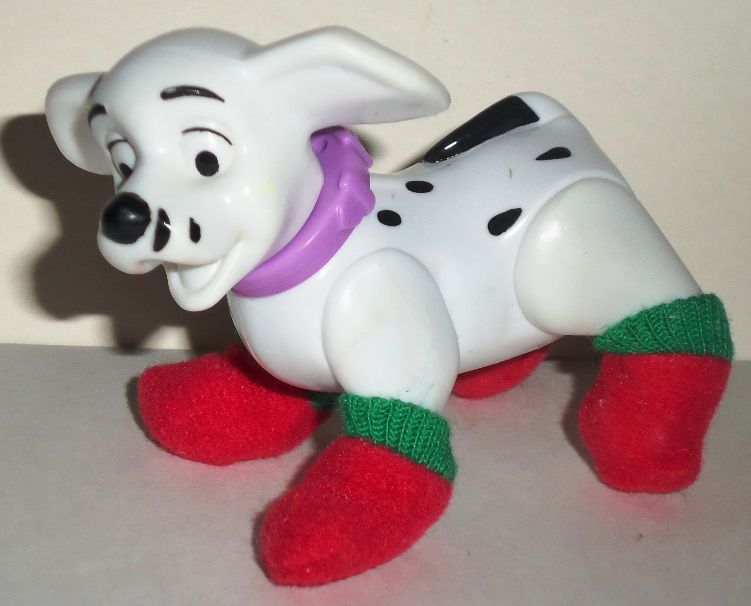 McDonald's 2000 Disney's 102 Dalmatians Dog with Red Stockings