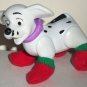 McDonald's 2000 Disney's 102 Dalmatians Dog with Red Stockings on Feet Happy Meal Toy Loose