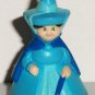 Disney's Sleeping Beauty Merryweather the Blue Fairy Mini PVC Figure Cake Topper Loose Used