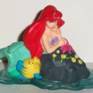Disney's LIttle Mermaid Ariel With Flounder PVC Figure ApplauseLoose Used