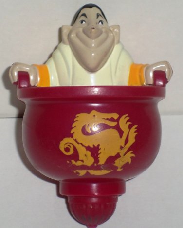 McDonald's 1999 Disney's Mulan Ling Spinner Top Happy Meal Toy Loose Used