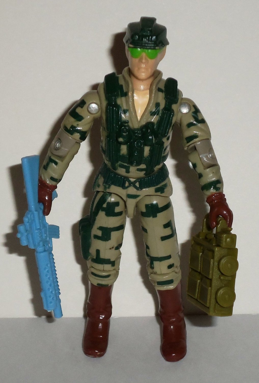 G.I. Joe 1989 Series 8 Recoil Action Figure Hasbro Loose Used