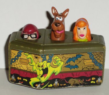 Burger King 1996 Scooby Doo Coffin Kids' Meal Toy Loose Used