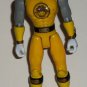 Power Rangers Ninja Storm Yellow Wind Flash Ranger Action Figure Loose Used