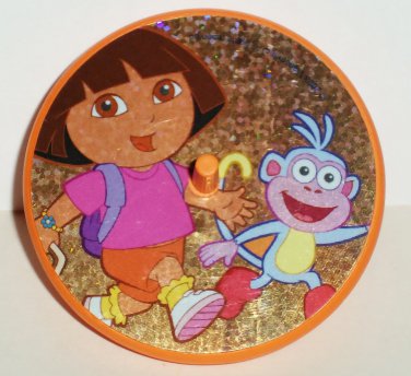 Dora the Explorer Nick Jr. Flip Tops Orange Running with Boots 2006 Loose Used