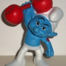 McDonald's 2011 Smurfs Hefty Smurf PVC Figure Happy Meal Toy  Loose Used