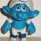 McDonald's 2011 Smurfs Panicky Smurf PVC Figure Happy Meal Toy  Loose Used