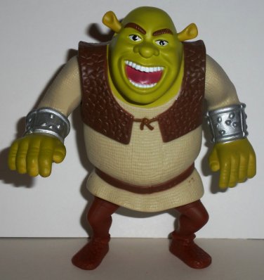 McDonald's 2010 Shrek Forever After Talking Shrek Happy Meal Toy Loose Used