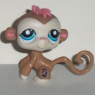 Littlest Pet Shop #1483 Tan Monkey Figure Hasbro Loose Used