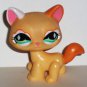 Littlest Pet Shop #626 Sparkly Fanciest Cat Figure Hasbro Loose Used