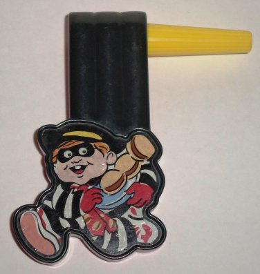 McDonald's 1996 Hamburglar Sound Maker Happy Meal Toy Loose Used