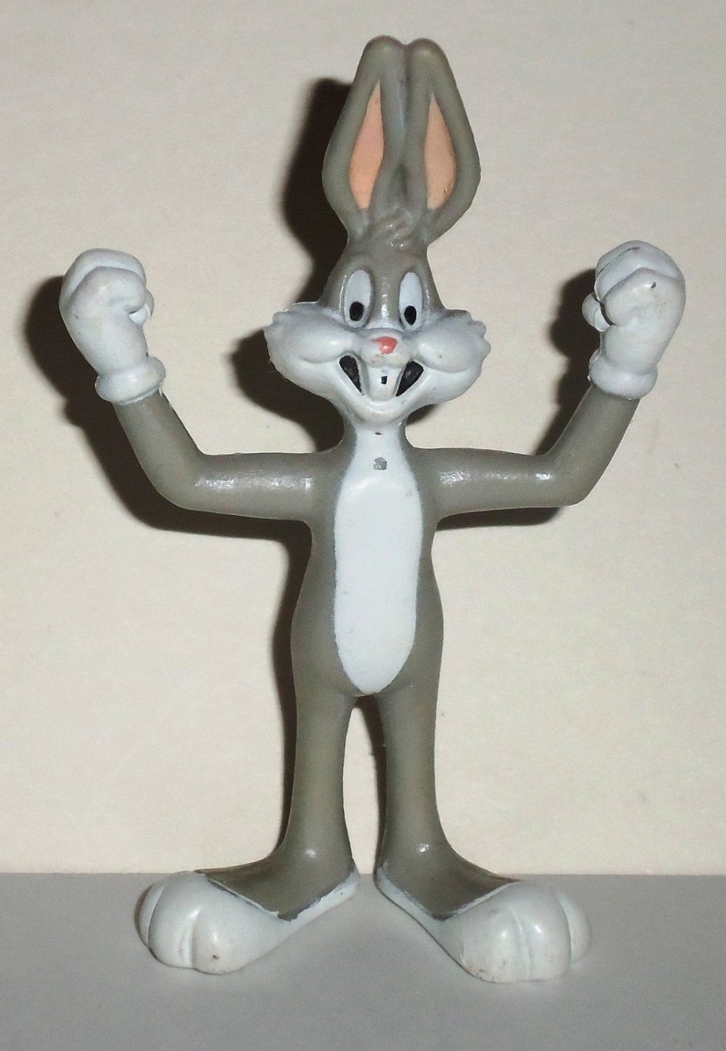 Mcdonalds 1991 Super Looney Tunes Bugs Bunny Pvc Figure Only No Costume Happy Meal Toy Loose Used 2193