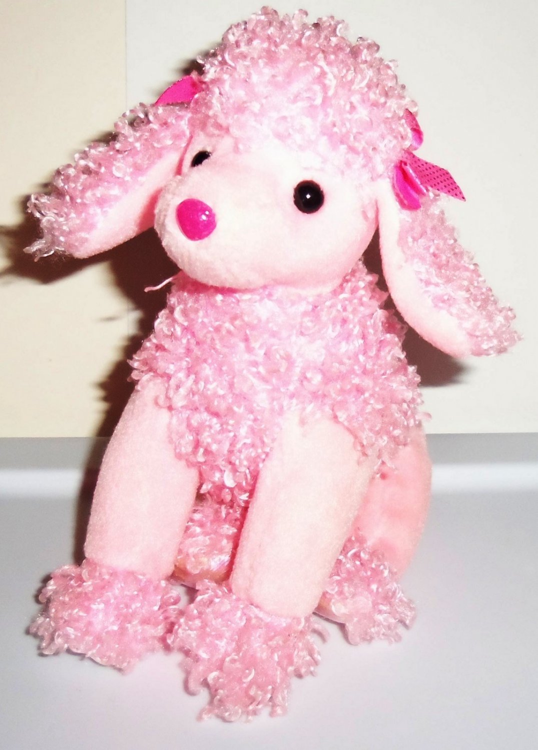 Ty Beanie Babies Pinky Poo The Poodle Dog 05 No Swing Loose Used