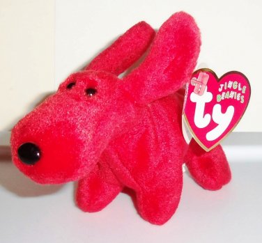 TY Jingle Beanie Rover the Dog w/ Swing Tag 2001 Babies  Loose Used