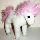 TY Beanie Babies Mystic the White Unicorn Pink Mane and Horn No Swing Tag 2010 Loose Used