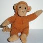 McDonald's 1998 Ty Teenie Beanie Babies Bongo the Monkey Happy Meal Toy No Swing Tag Loose Used