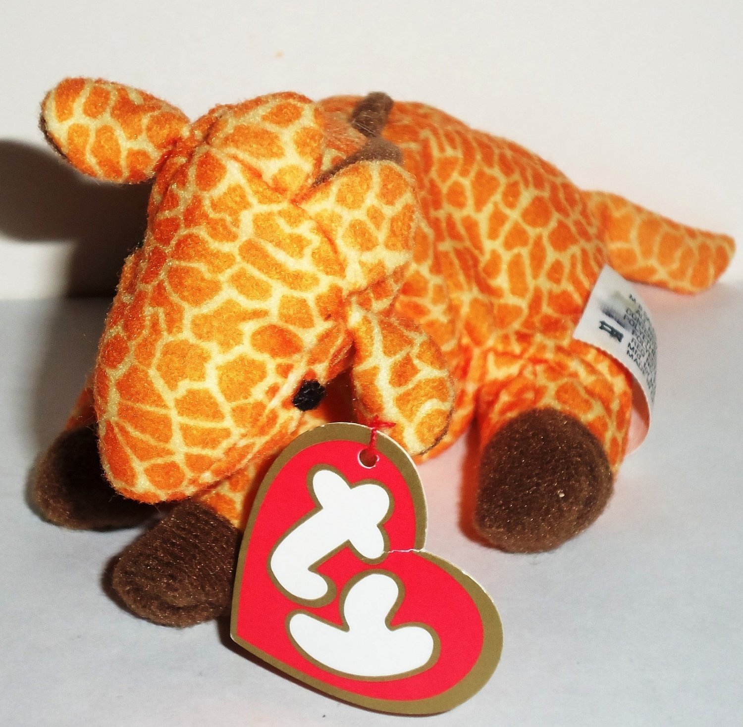 1998 TY Teenie Beanie Baby #3 Twigs Giraffe McDonalds Happy Meal Toy New 