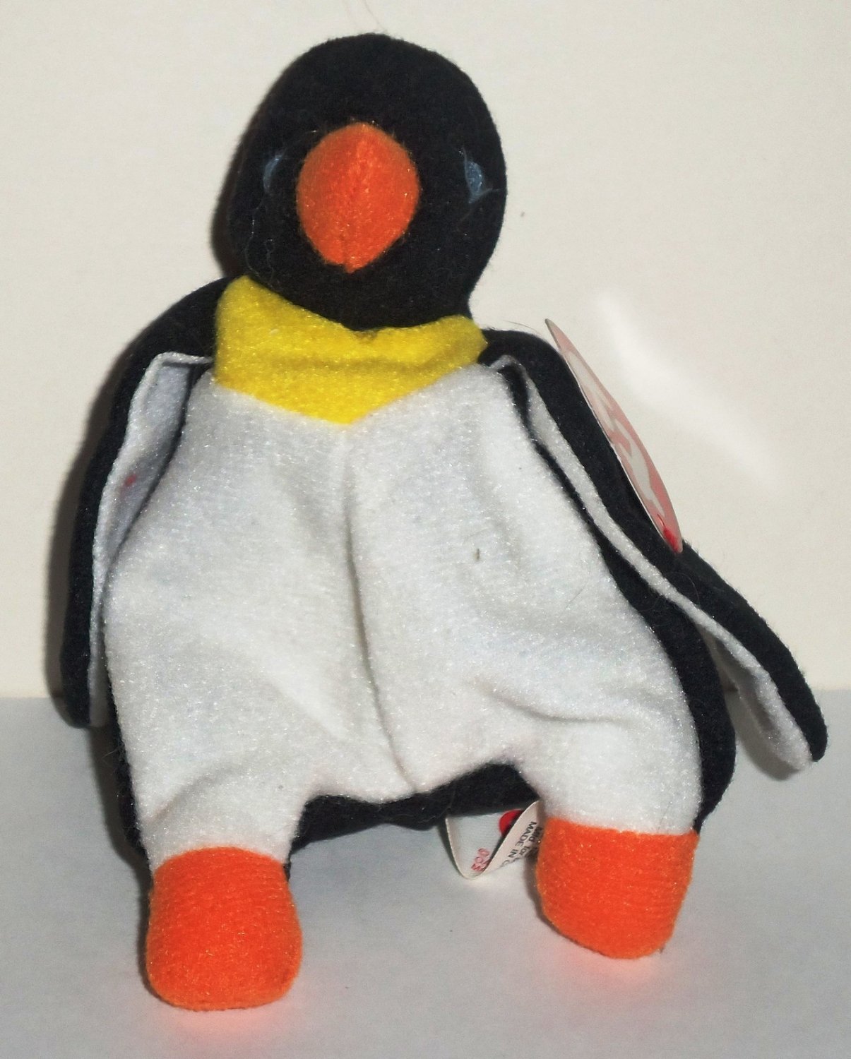 1998 Ty Teenie Beanie Baby McDonalds Happy Meal Plush Toy Waddle the Penguin #11 