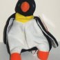 McDonald's 1998 Ty Teenie Beanie Babies Waddle the Penguin Happy Meal Toy w/ Swing Tag Loose Used