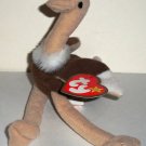 McDonald's 1999 Ty Teenie Beanie Babies Stretchy the Ostrich Happy Meal Toy w/ Swing Tag Loose Used