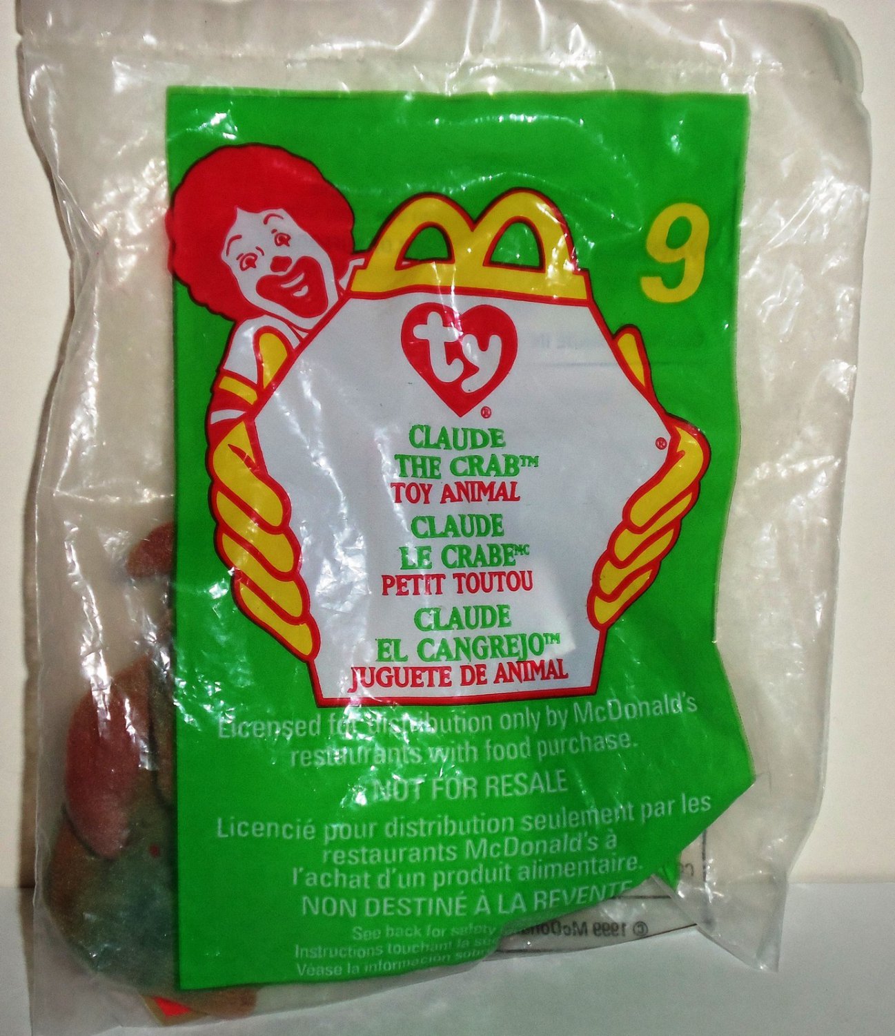 1999 mcdonalds ty beanie babies Clearance