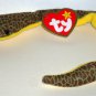 McDonald's 2000 Ty Teenie Beanie Babies Slither the Snake Happy Meal Toy Creased Swing Tag Loose