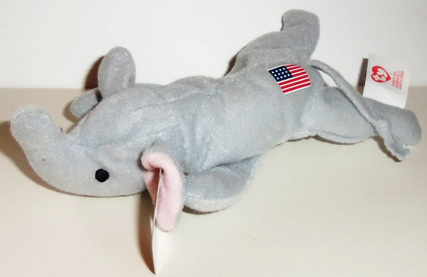 ty beanie babies righty the elephant