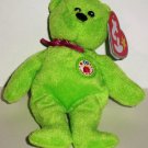 McDonald's 2009 Ty Teenie Beanie Babies Thirty The Bear Happy Meal Toy with Swing Tag Loose
