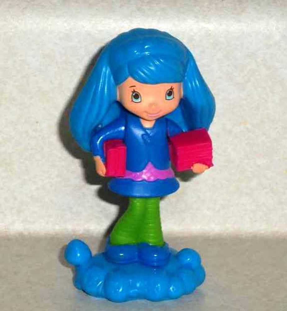 Scented Blueberry Muffin #3 2010 Strawberry Shortcake McDonalds Happy Meal Toy 