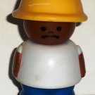 Shelcore Construction Worker with White Shirt & Blue Pants Figure Loose Used