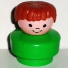 Fisher-Price Chunky Little People Boy Pete Figure 1990's Loose Used