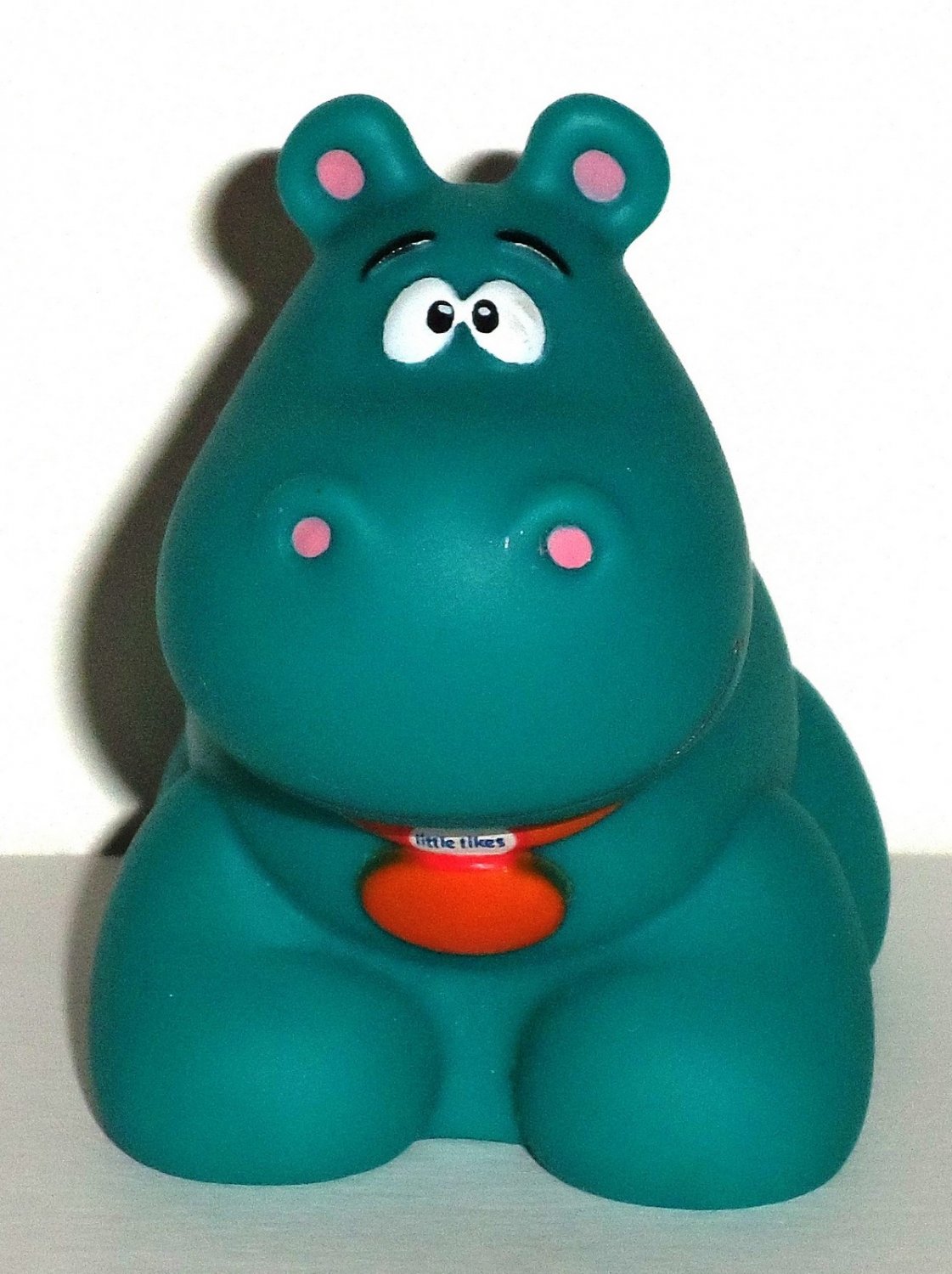 Little Tikes Handle Hauler Safari Zoo Blue Hippo Figure Loose Used