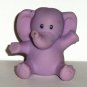 Shelcore Purple Elephant Small Water Squirter Bath Toy 2000 Loose Used
