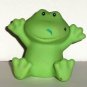 Shelcore Light Green Frog Small Water Squirter Bath Toy 2000 Loose Used
