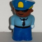 Buddy L 1988 Lil' Buddies Black Policeman Figure Loose Used