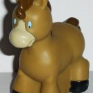 Little Tikes Brown Horse Figure from Handle Haulers Rowdy Ranch Truck Loose Used