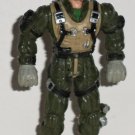 Chap Mei Soldier Force Silver Falcon Pilot 4" Action Figure Loose Used