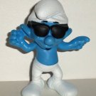 McDonald's 2013 Smurfs 2 Smooth Smurf PVC Figure Happy Meal Toy  Loose Used