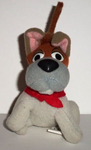 New Disney Store Oliver & Company Dodger Dog Oliver Cat plush stuffed  Animal set