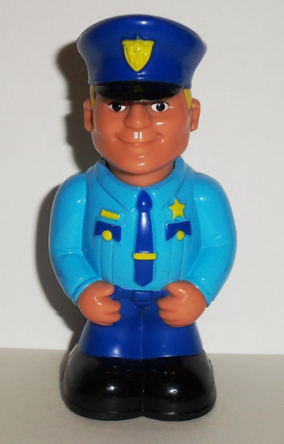 Matchbox Talking Policeman Plastic Figure Mattel 2003 Loose Used