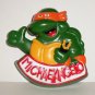 Burger King 1990 Teenage Mutant Ninja Turtles Rad Badges Michaelangelo Happy Meal Toy Loose Used