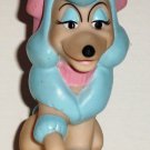 McDonald's 1988 Walt Disney Oliver & Company Georgette Dog Finger Puppet Happy Meal Toy Loose Used